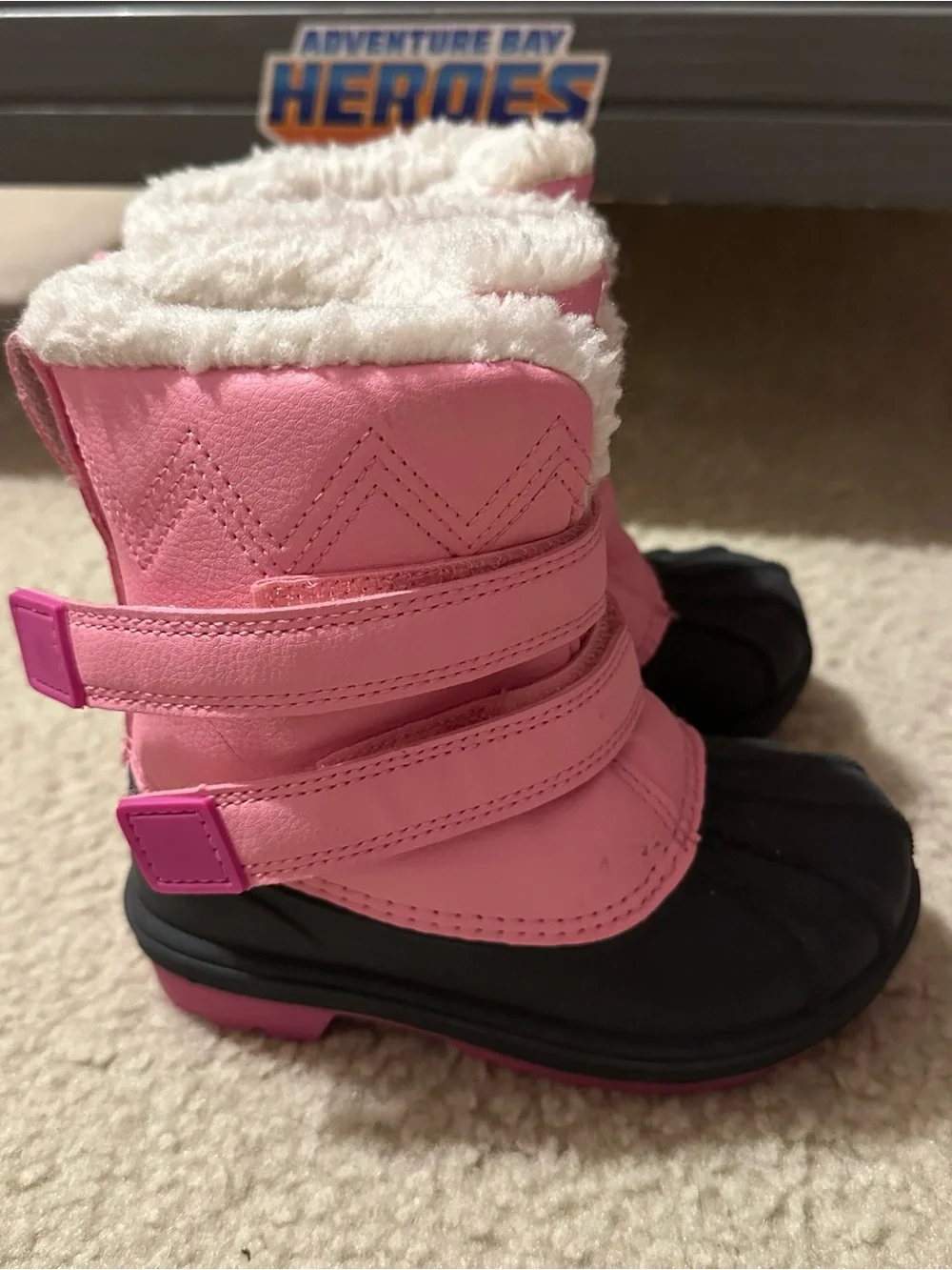Cat & Jack Hot Pink Kids Outdoor Boots